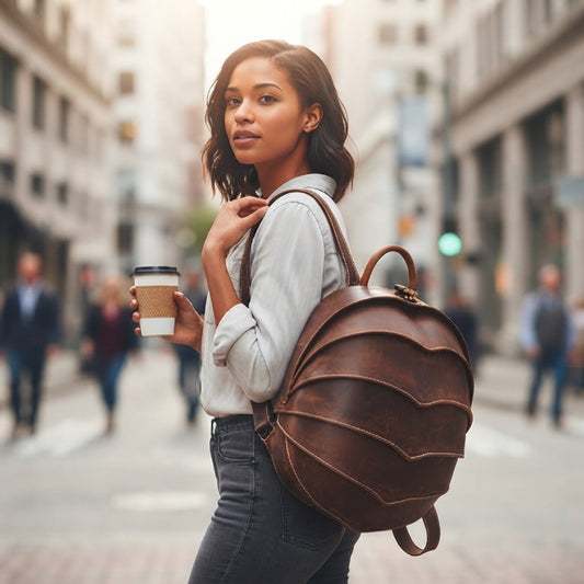 Vintage Leather Backpack