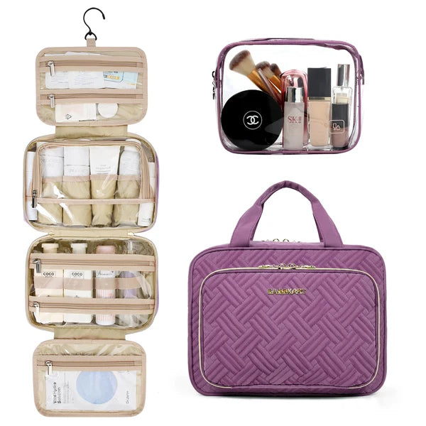 Large Travel Toiletry & Cosmetic Bag