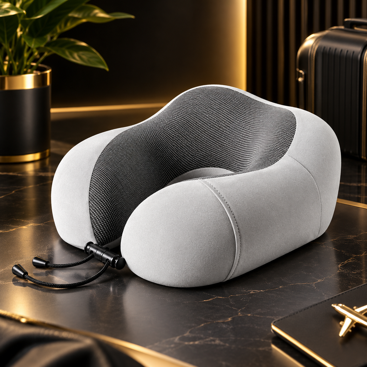 Memory Foam Travel Neck Pillow