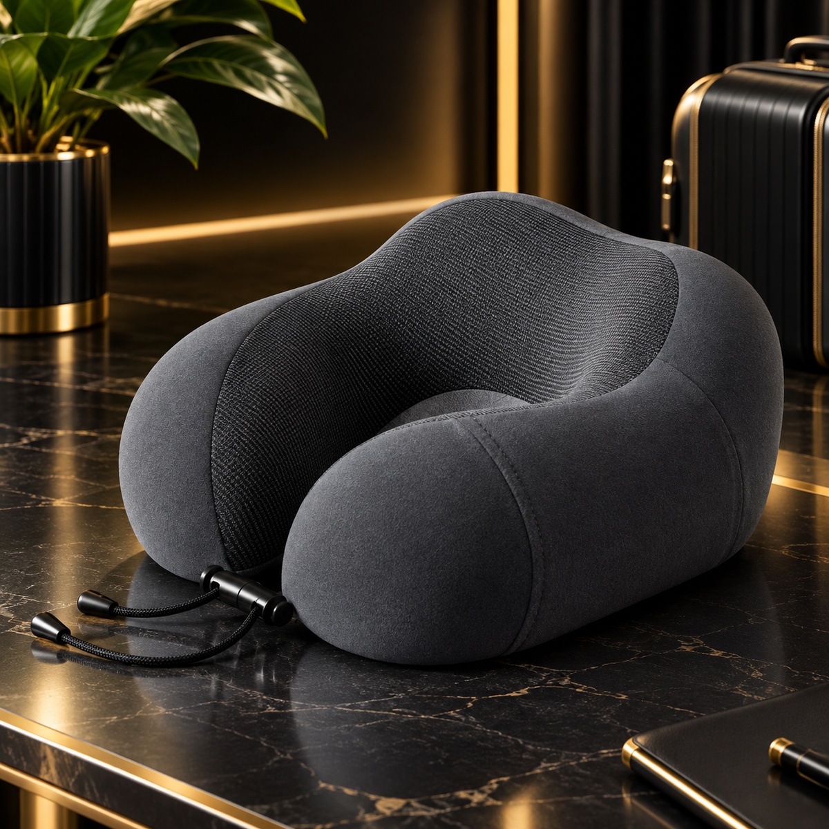 Memory Foam Travel Neck Pillow