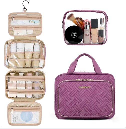 Large Travel Toiletry & Cosmetic Bag
