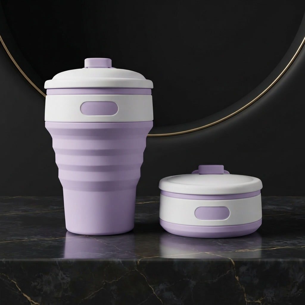 Collapsible Silicone Travel Cup (11.9 oz)