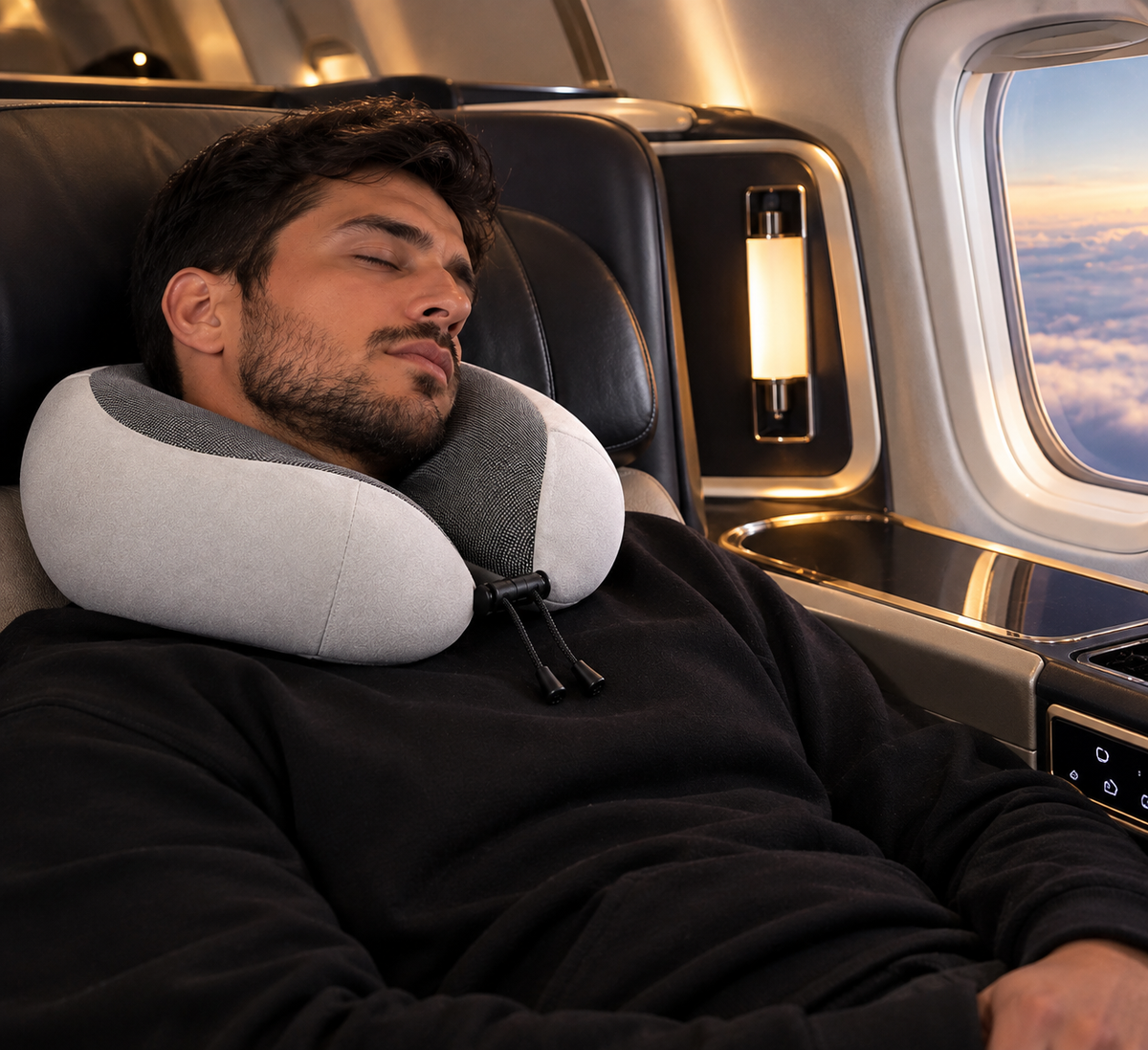 Memory Foam Travel Neck Pillow
