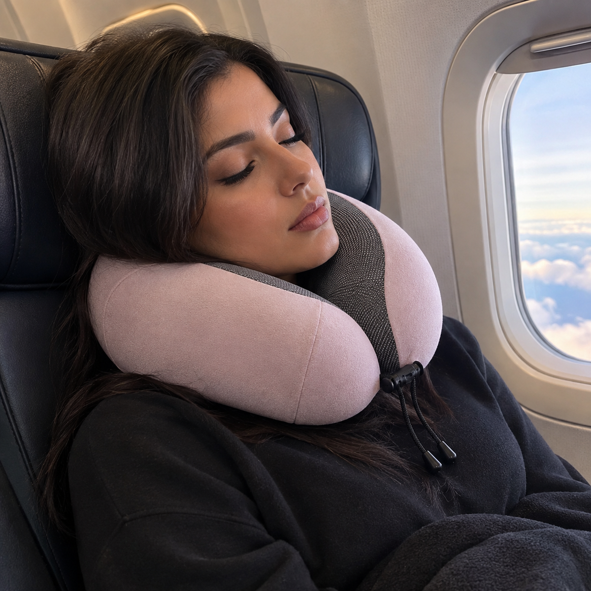 Memory Foam Travel Neck Pillow