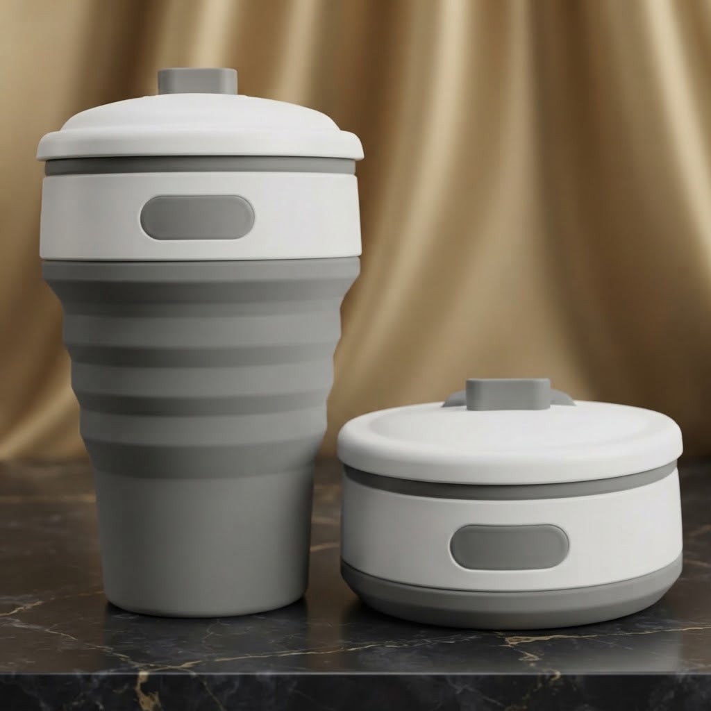 Collapsible Silicone Travel Cup (11.9 oz)